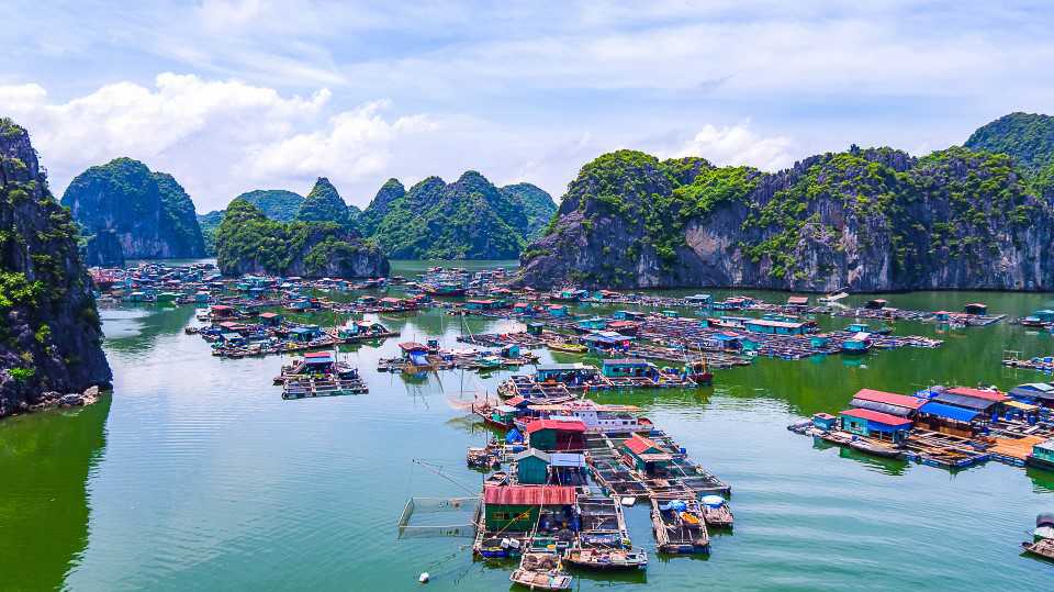 Làng chài cổ Cái Bèo.